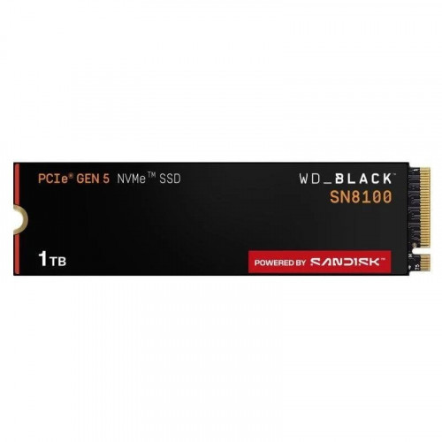 Disco Duro Western Digital SN8100 1 TB PCIe 5.0x4 NVMe M.2 SSD