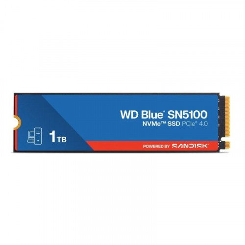 Disco Duro Western Digital WD Blue SN5100 1TB M.2 NVMe 7100MB/s Encriptación HW