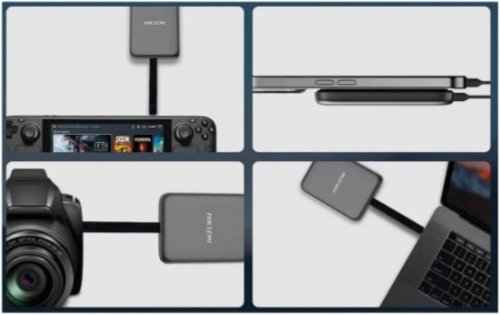 Disco SSD Externo Hikvision 1TB Tipo-C 3.2 Gris