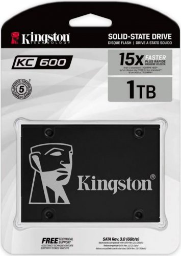 Disco ssd KINGSTON skc600 1TB/ sata iii