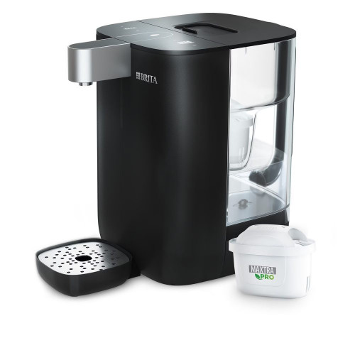 Dispensador de agua Cube con tecnología UV-C y filtro Maxtra Pro Brita Negro