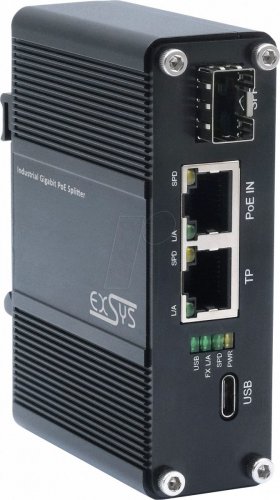 Divisor de alimentación a través de Ethernet (PoE++), 60W