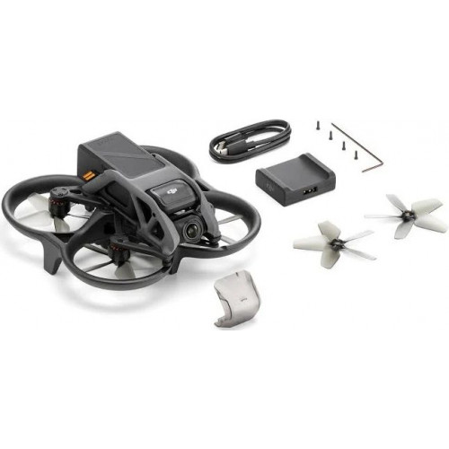 DJI Avata FPV Drone, Prosumer, Quadcopter, Camera Included, 1 Axis Gimbal, 4K, 48 MP, Optional w/ Monitor or Goggles