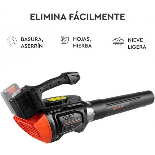 Dnipro-m soplador de hojas dcb-202bc dual 2 baterías cargador