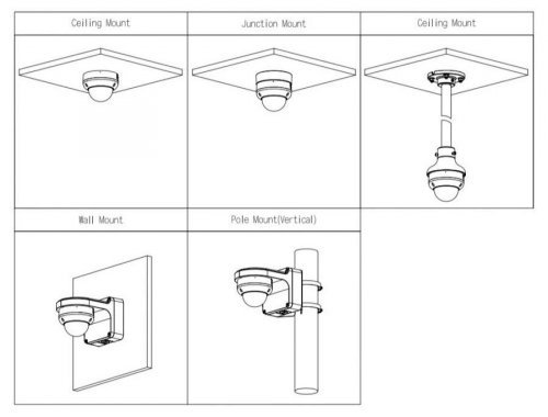 Domo IP 4MP con Smart Dual Light para exterior