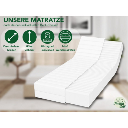 Dream Star Easy Flex Duo 140x200x21cm