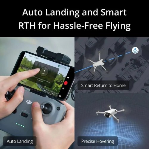 Drone Dji Mini 3 Con Cámara 4k – Kit Completo