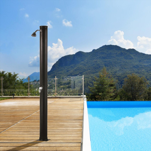 Ducha solar para piscina QP de PVC de 23L