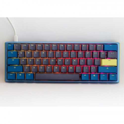 Ducky One 3 Daybreak Mini 60% Hot-Swappable MX-Red RGB PBT Teclado Mecánico