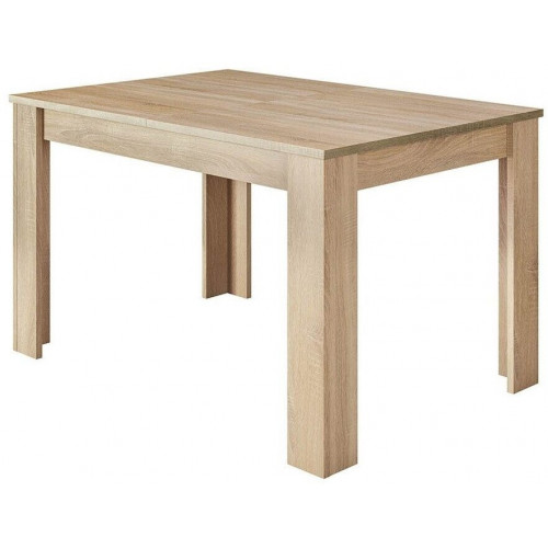 Due-Home Kendra Mesa de Comedor Extensible 140-190cm, Roble Canadiense (004586F)
