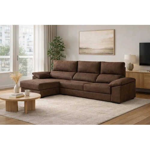 Dupi Sofá Chaiselongue Sleep Pro | Arcón Reversible Izquierda/derecha