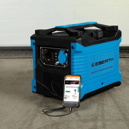 Eberth generador inverter de gasolina 1000 w