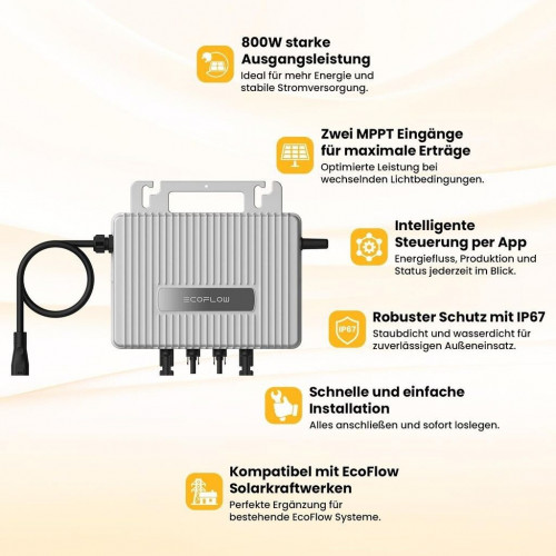 EcoFlow STREAM Microinverter 800W
