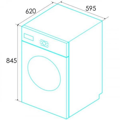 Edesa ESP-9150 WH Secadora de Bomba de calor