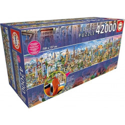Educa Borrás Around the World (42000 pcs.)