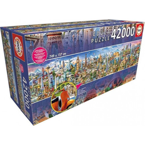 Educa Borrás Around the World (42000 pcs.)