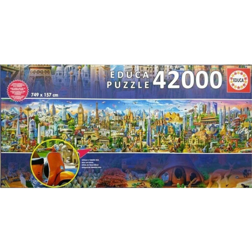Educa Borrás Around the World (42000 pcs.)