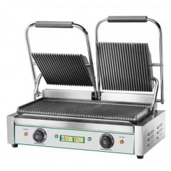 EG03 Plato de cocina de hierro fundido doble