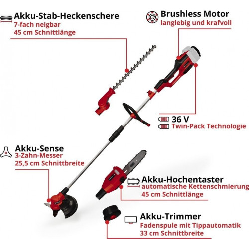 Einhell GE-LM 36 4in1 Solo