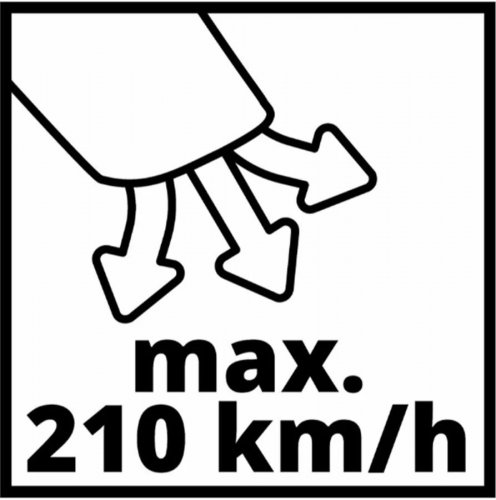 Einhell Soplador GE-LB 36/210 Li E-Solo