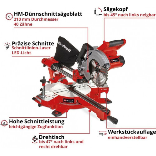 Einhell TE-SM 36/210 Li