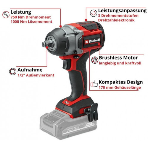 Einhell TP-CW 18/750-C Li BL (4510065)
