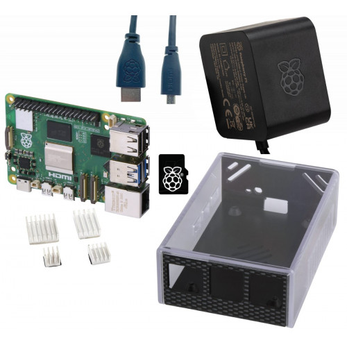 El EuroVolter Raspberry PI 5 B 16 GB All-In-Bundle