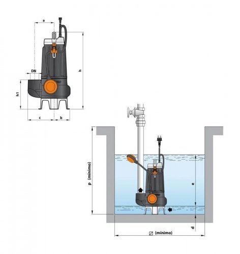 Electrobomba Ayerbe AY 1545 VXC MN