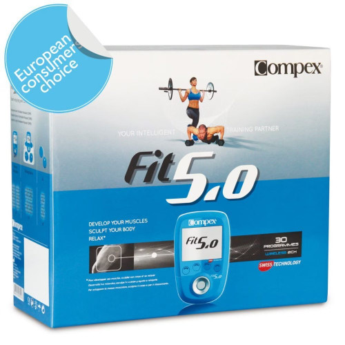 Electroestimulador Wireless FIT5.0 Compex Azul