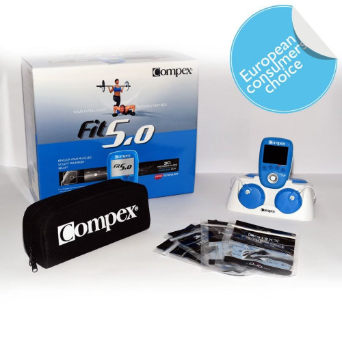 Electroestimulador Wireless FIT5.0 Compex Azul
