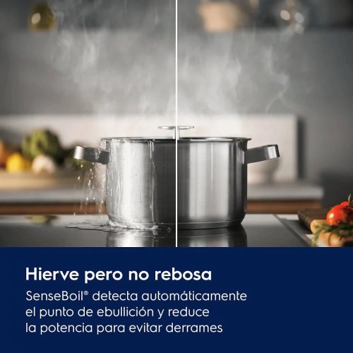 Electrolux Placa de inducción Serie 700 Senseboil de 3 zonas y 60 cm eis62356