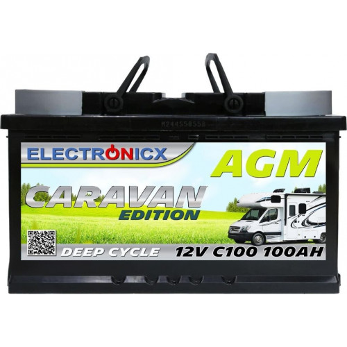Electronicx Caravan Edition AGM (Caravan-100AH)