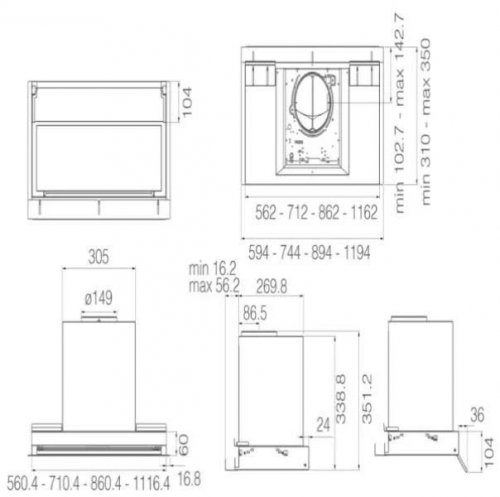 Elica Boxin Advance Plus @ IX/A/90 PRF0195520 Campana extractora