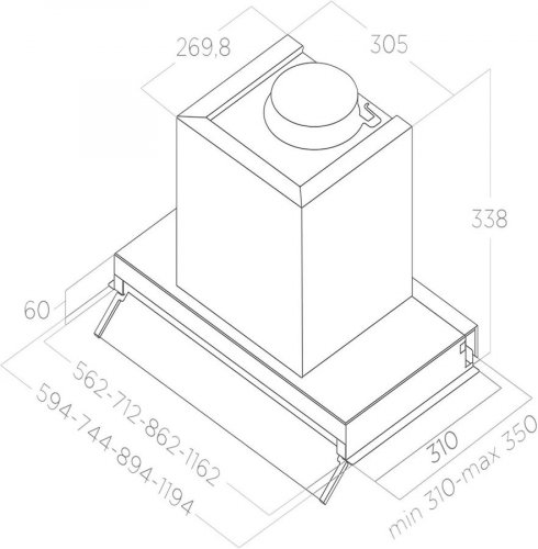 Elica Boxin Advance Plus @ IX/A/90 PRF0195520 Campana extractora