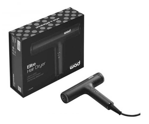 Elite Hair Dryer Black Wad