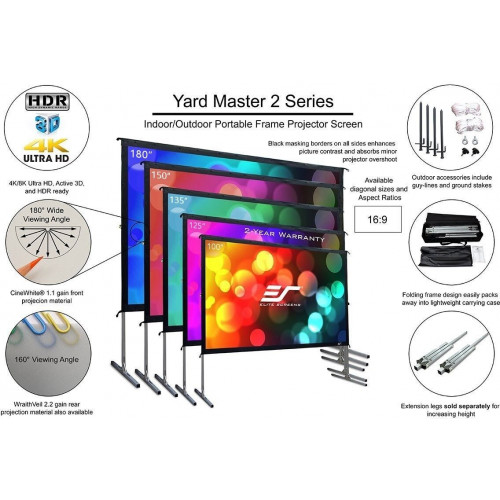 Elite Screens Yard Master 2 (CineWhite)