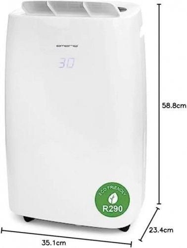 Emerio DH-122844 Deshumidificador 6 L 48 dB 350 W Blanco