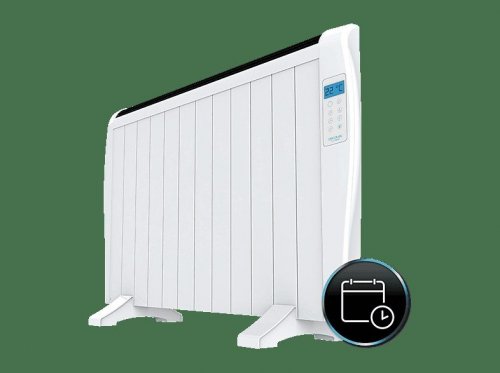 Emisor térmico - Cecotec Ready Warm 2500 Thermal, 1800 W, Pantalla LCD, Mando, Blanco