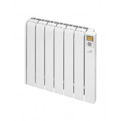 Emisor térmico fluido Cointra Siena 1000 con 6 elementos Blanco