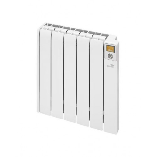 Emisor térmico fluido Cointra Siena 750 con 5 elementos Blanco
