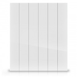 Emisor Térmico Seco AVA 1000W, Bajo Consumo-Programable 24/7, 1000W, Calor Rápido, 10m², Aluminio