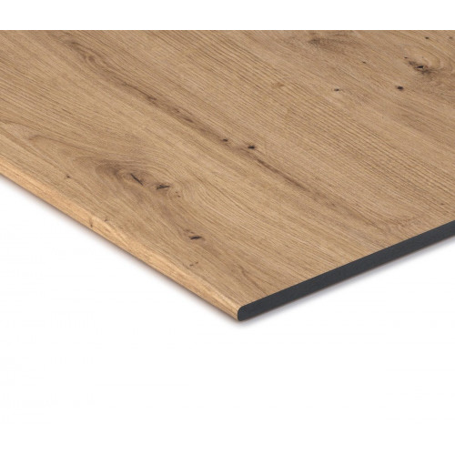 Encimera de cocina laminada compacta Amazona roble mate 240x63 cm espesor 13mm