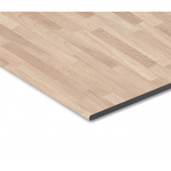 Encimera de cocina laminada compacta Eleki haya 360x63 cm espesor 13mm