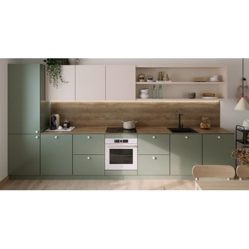 Encimera de cocina laminada compacta Milos roble romance mate 360x63 cm espesor 13mm
