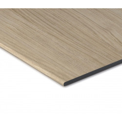 Encimera de cocina laminada compacta Tokyo roble lecer mate 360x63 cm espesor 13mm