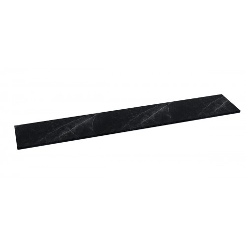 Encimera de cocina laminada Milos marmol hades mate 366x63 cm espesor 38mm