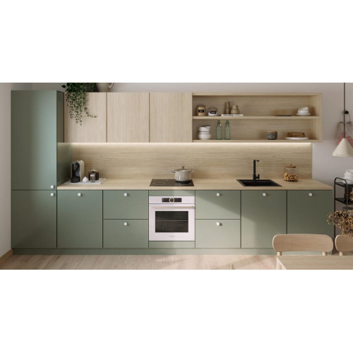 Encimera de cocina laminada Tokyo roble lecer mate 366x63 cm espesor 38mm