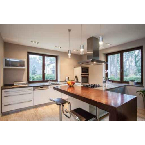 Encimera de cocina madera maciza Acacia mate 250x65 cm espesor 26mm