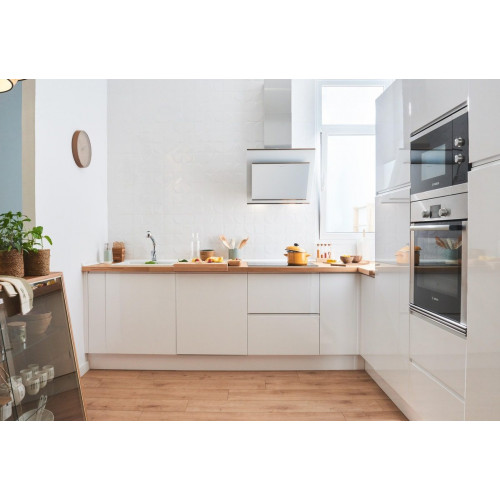Encimera de cocina madera maciza Haya mate 200x65 cm espesor 26mm