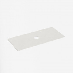 Encimera lavabo Dekton blanco roto 101x46x1.2 cm